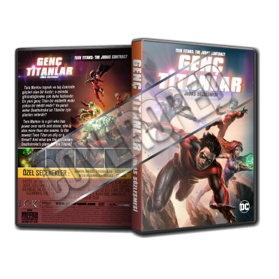 Genç Titanlar Judas Sözleşmesi - Teen Titans The Judas Contract Cover Tasarımı (Dvd Cover)